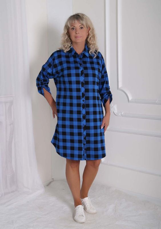 Yana blue shirt