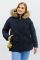 Women's Winter jacket Eurozima-winter 2879 (Black)