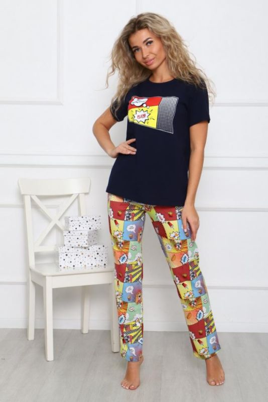 Pajamas 57126 (Dark blue)