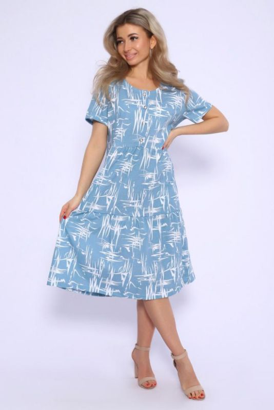 Dress 51128 (Turquoise)