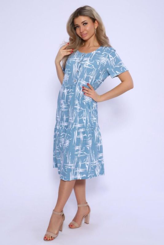 Dress 51128 (Turquoise)