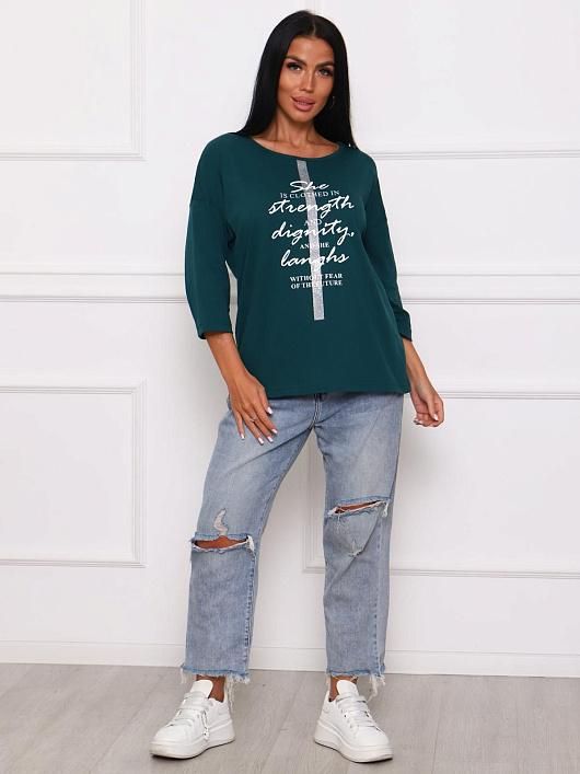 T-shirt "Flavia" (Izumrud)