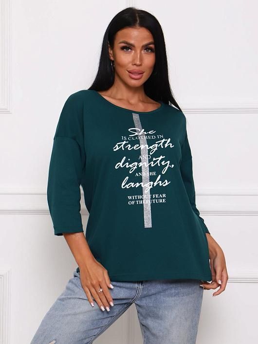 T-shirt "Flavia" (Izumrud)